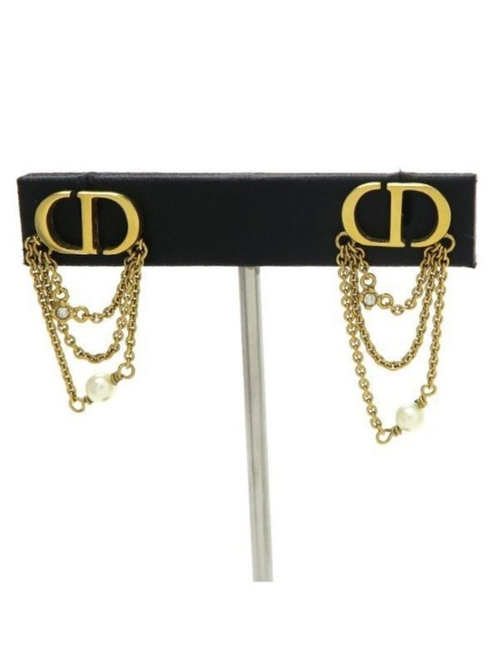 Dior Petit CD Earrings - Picture 1 of 8